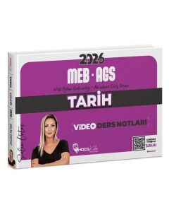 2026 MEB-AGS Tarih Video Ders Notları