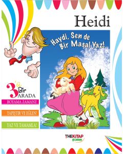 Heidi (Üçü Bir Arada Etkinlik Kitabı)