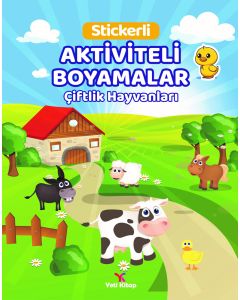 Aktiviteli Boyamalar - Çiflik Hayvanları