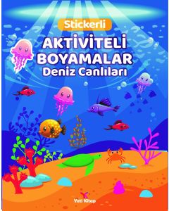 Aktiviteli Boyamalar - Deniz Canlıları