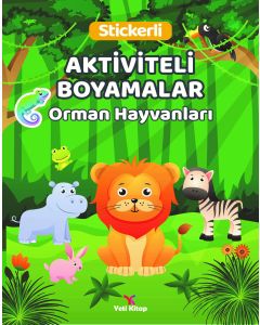Aktiviteli Boyamalar - Orman Hayvanları