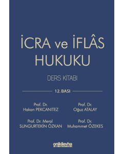 İcra ve İflas Hukuku Ders Kitabı (Ciltli)