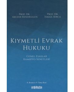 Kıymetli Evrak Hukuku (Ciltli)
