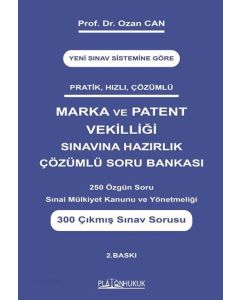 Marka ve Patent Vekilliği Sınavına Hazırlık Çözümlü Soru Bankası 