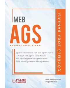 MEB AGS Eğitim Temelleri ve Türk Milli Eğitim Sistemi Ve Mevzuat Soru Bankası