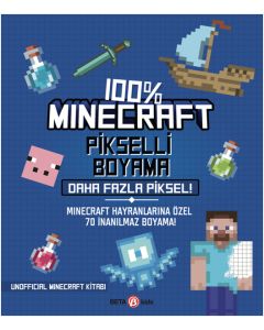 %100 Minecraft Pikselli Boyama Daha Fazla Piksel!