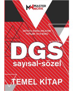 DGS Temel Kitap Sayısal-Sözel Detaylı Konu Anlatımı