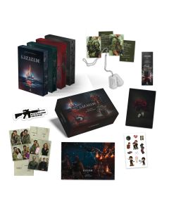 Kazazede Serisi - 4 Kitap Takım Kutulu Set (Ciltli - Kenar Boyamalı)