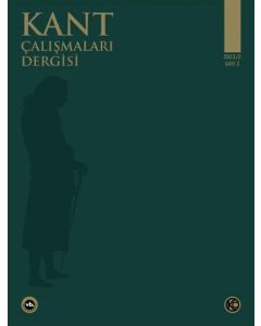 Kant Çalışmaları Dergisi (2023 - Sayı 2)