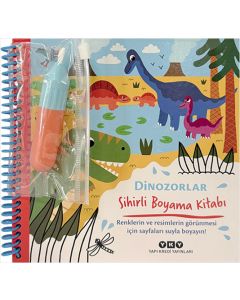 Sihirli Boyama Kitabı – Dinozorlar (Ciltli)