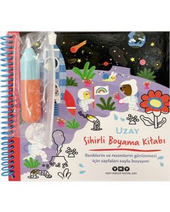 Sihirli Boyama Kitabı – Uzay (Ciltli)