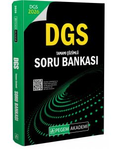 DGS 2026 Tamamı Çözümlü Soru Bankası