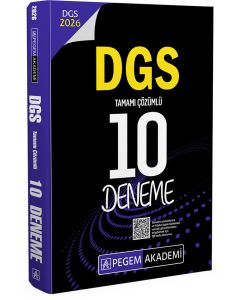 2026 DGS Tamamı Çözümlü 10 Deneme