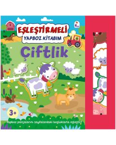 Eşleştirmeli Yap-Boz Kitabım - Çiftlik