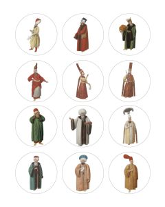 Osmanlılar Sticker Seti - 12’li