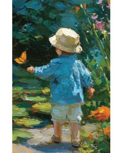 Nesin Defter Çizgili - Monet Tarzında