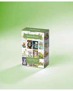 Sevimli Dinozor Temalı 54 Adet Duvar Poster Seti Oda Dekoru