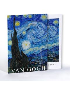 The Starry Night, Van Gogh, Özel Tasarım Kılıflı A4 Poster