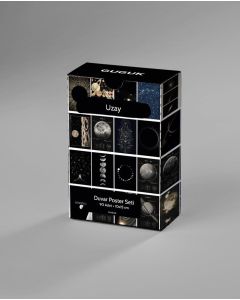 Uzay Temalı 90 Adet Duvar Poster - Kolaj Seti, Oda Dekoru