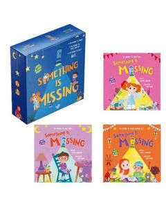 Something is Missing - İngilizce Bir Şey Eksik Seti (Ciltli - Fenerli)
