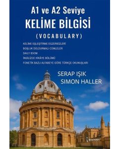 A1 ve A2 Seviye Kelime Bilgisi - Vocabulary
