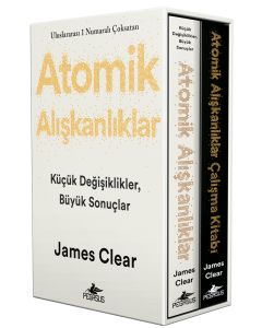 Atomik Alışkanlıklar Kutulu Özel Set - Atomik Alışkanlıklar + Atomik Alışkanlıklar Çalışma Kitabı (2 Kitap)