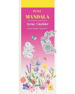 Mandala Ayraç - Çiçekler