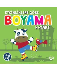 Etkinliklere Göre Boyama Kitabı - Yeşil