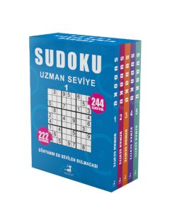 Sudoku Uzman Seviye 5 Kitap Set (1-2-3-4-5)