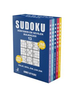 Sudoku Dünyanın En Sevilen Bulmacası 5 Kitap Set (11-15)