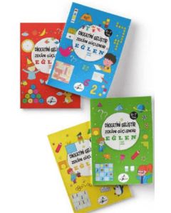 Dikkatini Geliştir, Zekanı Güçlendir ve Eğlen 6-7 Yaş (4 Kitap) Set