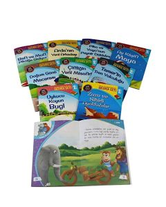 1. Sınıf Ölçme ve Değerlendirmeli Okuma Seti - 10 Kitap 