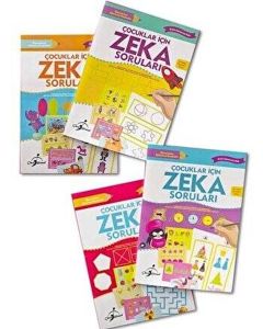 Çocuklar İçin Zeka Soruları - 4 Kitap Takım