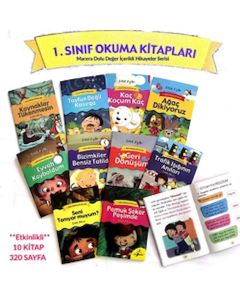 1. Sınıf Okuma Kitapları (10 Kitap Takım)