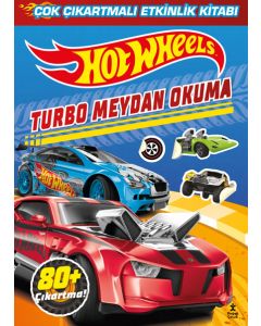Hot Wheels –  Turbo Meydan Okuma Çok Çıkartmalı Etkinlik Kitabı
