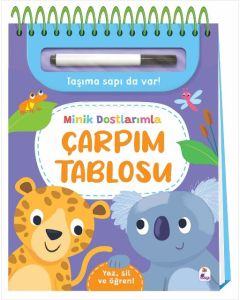 Minik Dostlarımla Çarpım Tablosu (Ciltli)
