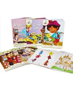 Hikayeli, Boyamalı ve Aktiviteli Dünya Masalları Serisi - 10 Kitap Takım