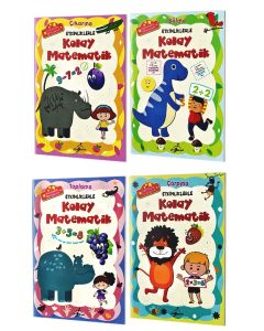 Etkinliklerle Kolay Matematik Seti - 4 Kitap