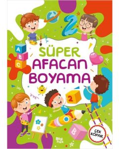 Süper Afacan Boyama Kitabı
