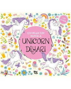 Çocuklar İçin Mandala - Unicorn Diyarı
