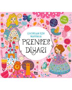 Çocuklar İçin Mandala - Prenses Diyarı