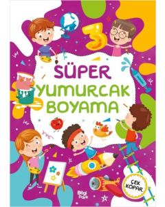 Süper Yumurcak Boyama Kitabı