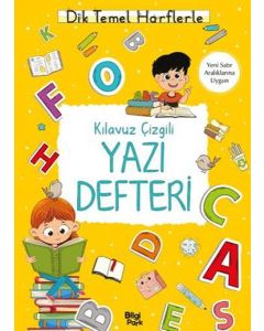 Kılavuz Çizgili Yazı Defteri - Büyük Boy