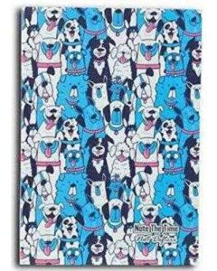 Blue Dogs Patterns Not Defteri