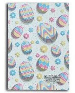 Colorful Easter Eggs Patterns Not Defteri