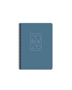 Keskin Color Keskin 2026-20X28 Spiralli Haftalık Ajanda-Mavi