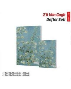 NTT - 2`li Van Gogh Defter Seti - Badem Çiçeği