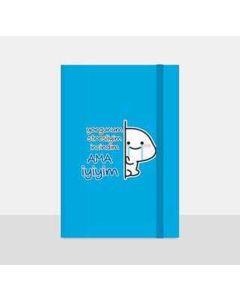 Note The Time Sert Kapak Lastikli Not Defteri