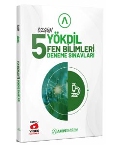 YÖKDİL Fen Bilimleri Özgün 5 Deneme Çözümlü