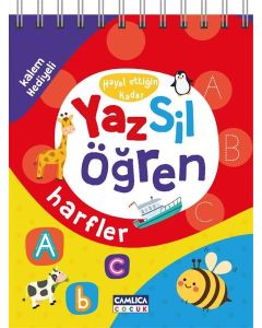 Hayal Ettiğin Kadar Yaz Sil Öğren - Harfler